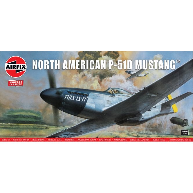 Airfix Vintage Classics: North American P-51D Mustang (1:24)