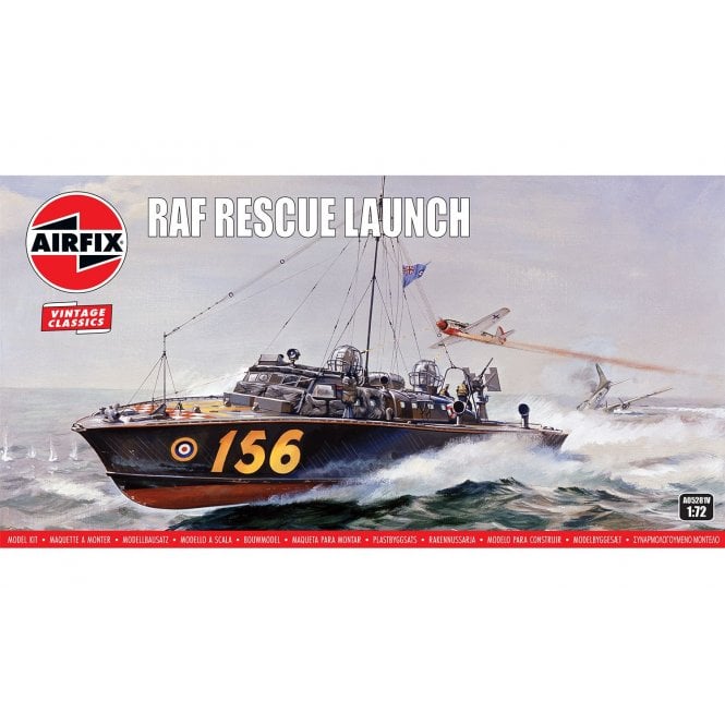 Airfix Vintage Classics: RAF Rescue Launch (1:72)