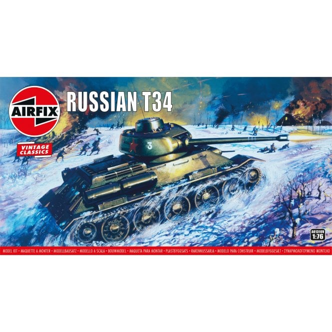 Airfix Vintage Classics: Russian T34 (1:76)