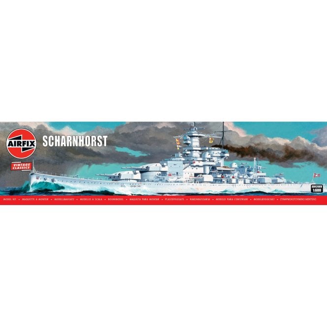 Airfix Vintage Classics: Scharnhorst German battlecruiser (1:600)