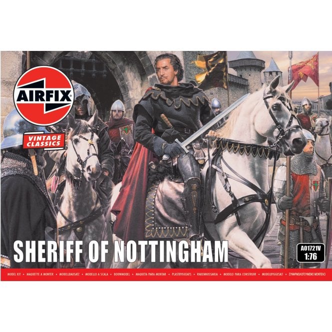 Airfix Vintage Classics: Sheriff of Nottingham figures (1:76)