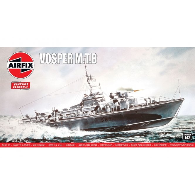 Airfix Vintage Classics: Vosper M.T.B (1:72)