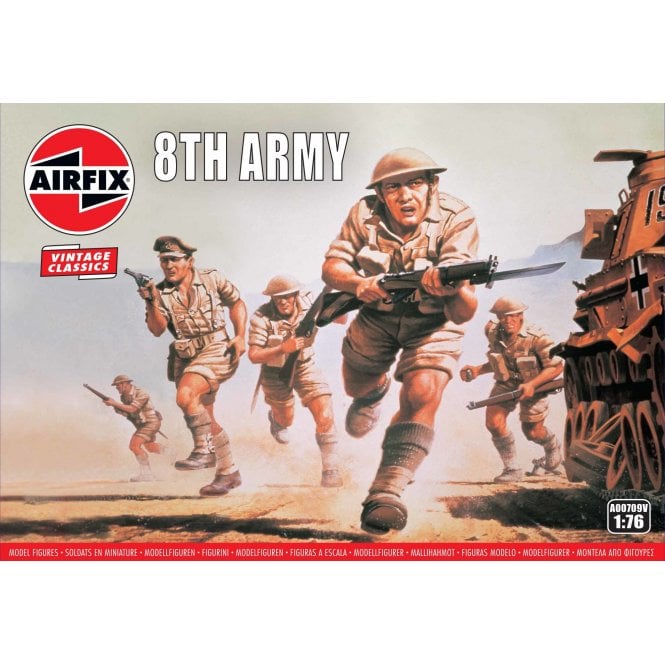 Airfix Vintage Classics: WWII British 8th Army (1:76)