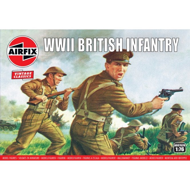 Airfix Vintage Classics: WWII British Infantry N. Europe (1:76)