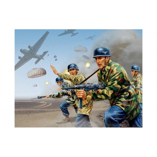 Airfix Vintage Classics: WWII German Paratroops (1:32)