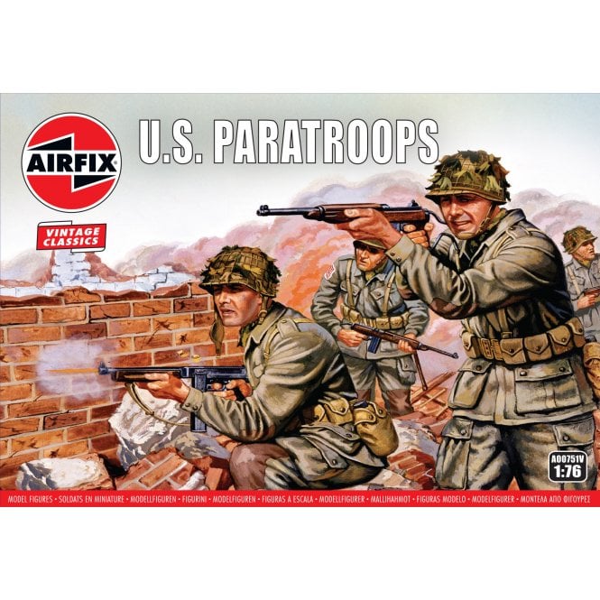 Airfix Vintage Classics: WWII US Paratroops (1:76)