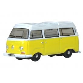 VW T2 Bay Window Camper Saturn Yellow/White (N)