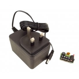 Wall Mounted Transformer 1 x 16v AC or 12v DC @ 0.75 Amps