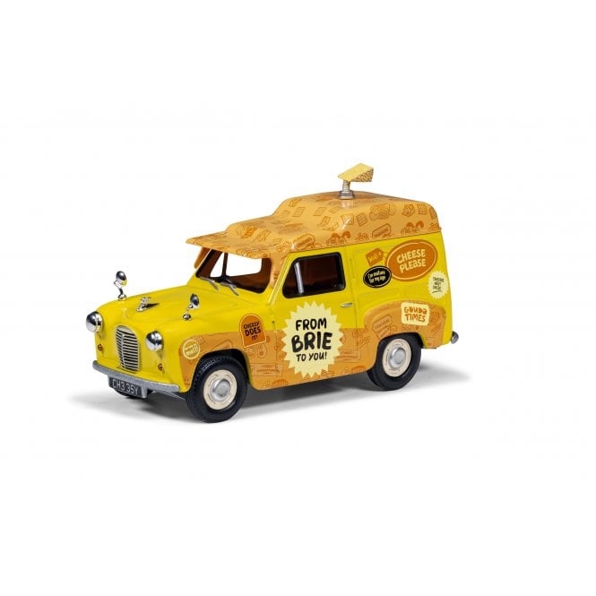 Corgi Wallace & Gromit Austin A35 Van - Cheese Please! Delivery Van