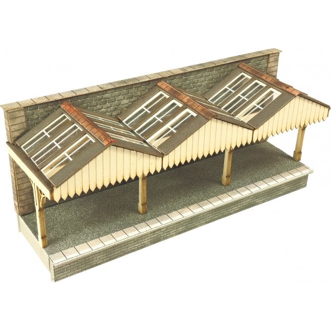 Metcalfe N Walled Backed Canopy - N Scale