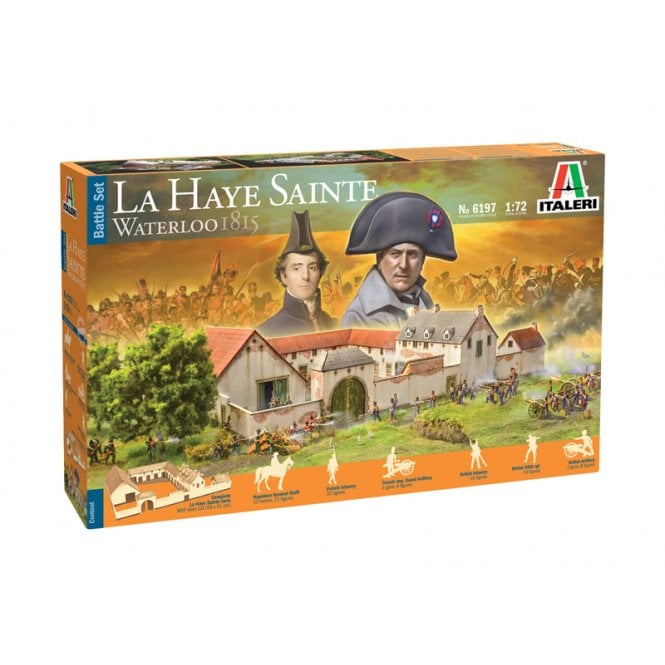 Italeri Waterloo 1815 “La Haye Sainte” Battle Set (1:72)