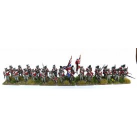 Waterloo British Infantry Centre Companies (28mm)