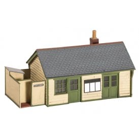 Wayside Station - Timber - Slate Roof - Brick Chimney