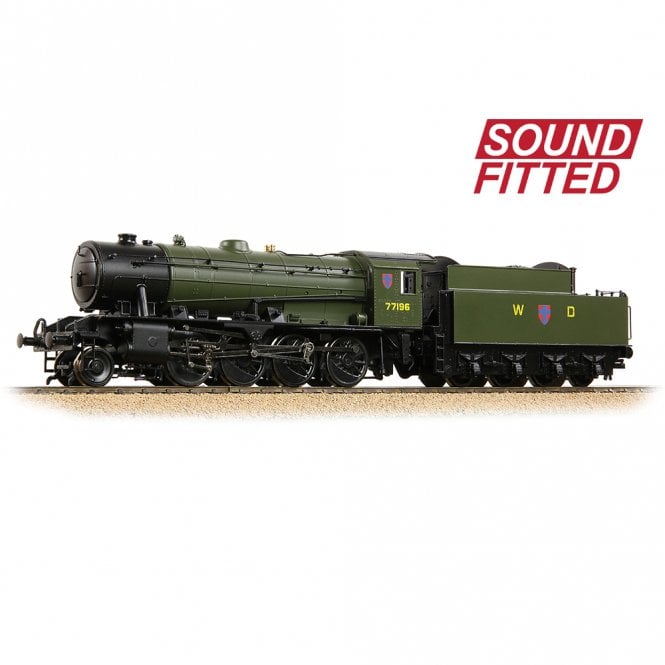 Bachmann WD Austerity 77196 WD Khaki Green - DCC Sound Fitted