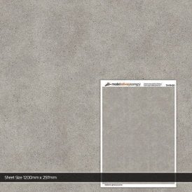 Weathered Light Grey Concrete Texture Paper (Pk5) (OO)