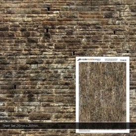 Weathered Sandstone Ashlars Texture Paper (5Pk) (OO)