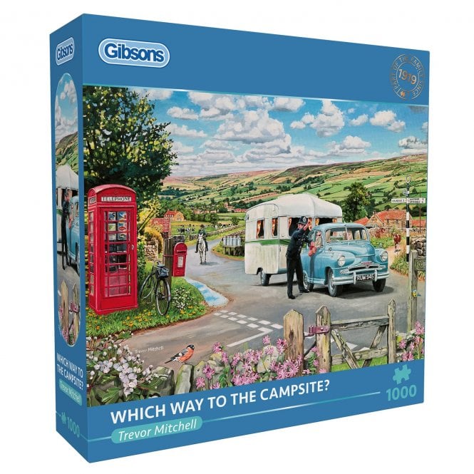 Gibsons Which Way to the Campsite (1000 pcs)