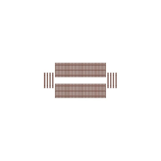 Ratio Wooden Fencing