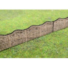Wooden Fencing with Lattice Top 51mm