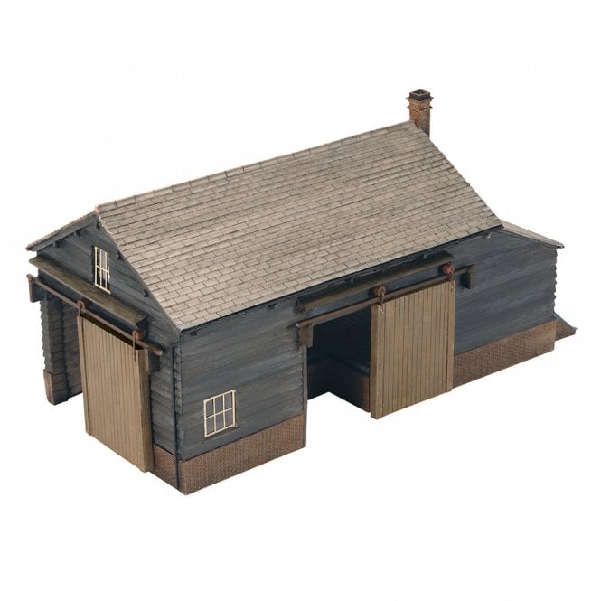 Scenecraft Wooden Goods Shed (OO)