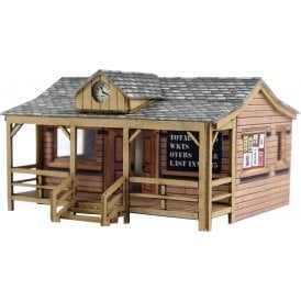 Wooden Pavillion - N Scale