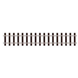 Wooden sleeper flexible track (914mm) Code 80