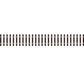 Wooden sleeper type - nickel silver rail  - O Gauge