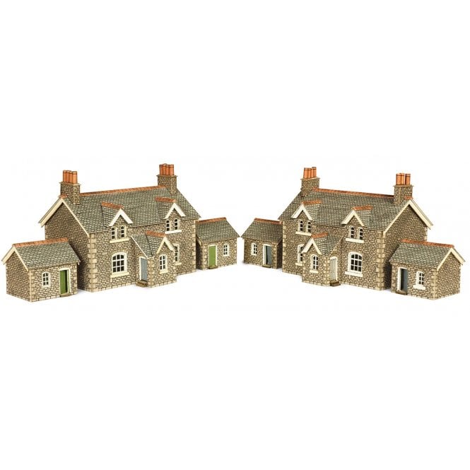 Metcalfe N Workers Cottages - N Scale