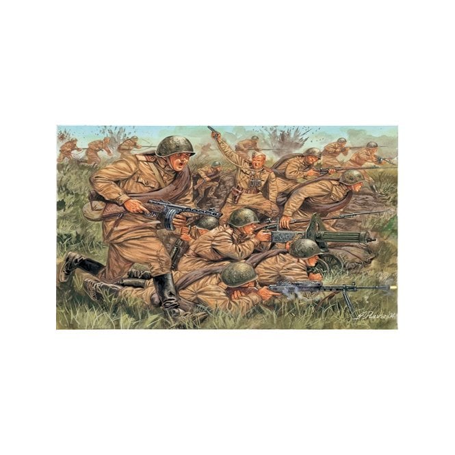 Italeri WW2 Russian Infantry (1:72)