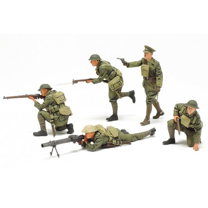 Tamiya WWI British Infantry Set x 5 figures (1:35)