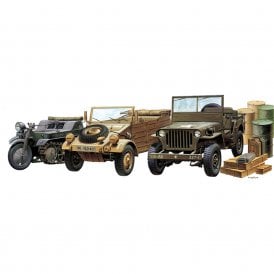 WWII Ground Vehicle Set (1:72)