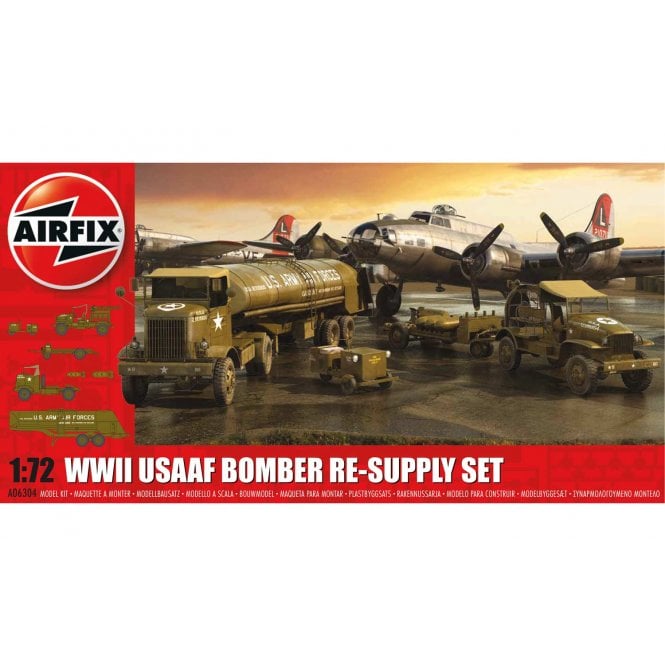 Airfix WWII USAAF 8th Bomber Resupply Set (1:72)