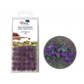 WWScenics WWS 4mm Heather Static Grass Tufts x 100