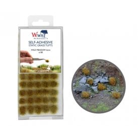 WWS 6mm Wild Meadow Static Grass Tufts x 100