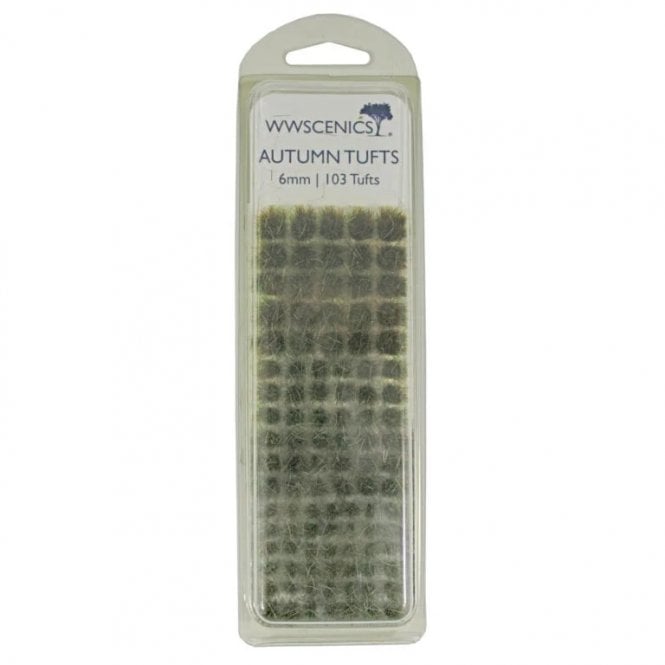 WWScenics WWS Autumn Tufts 6mm x103