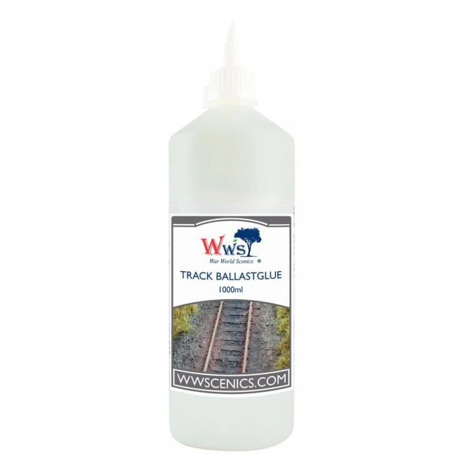 WWScenics WWS Railway Track Ballast Glue 1000ml