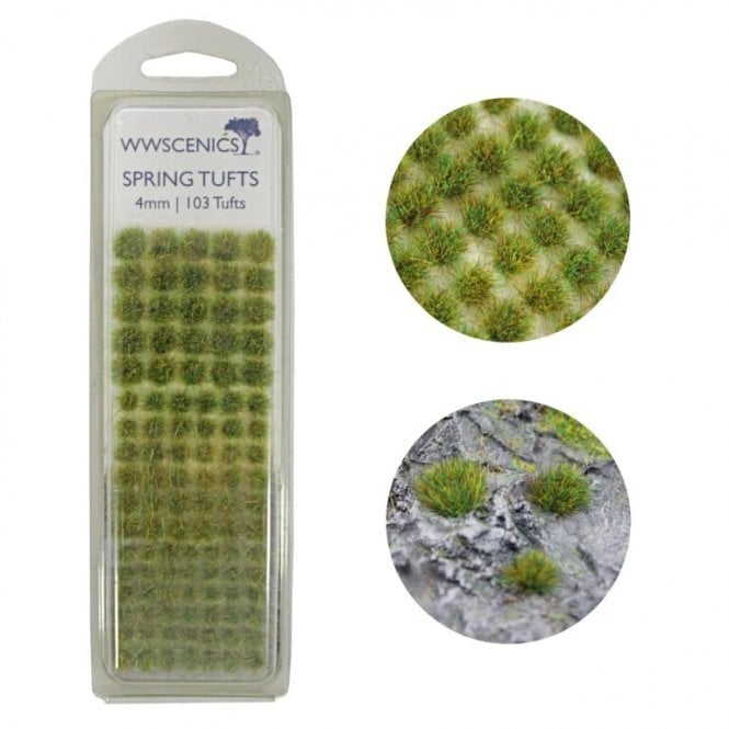 WWScenics WWS Spring Tufts 4mm x103