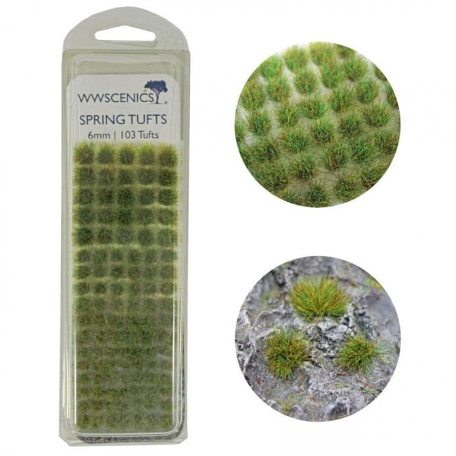 WWScenics WWS Spring Tufts 6mm x103