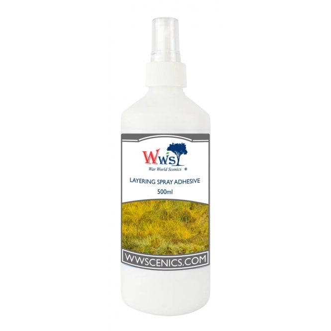 WWScenics WWS Static Grass Layering Spray Adhesive 500ml