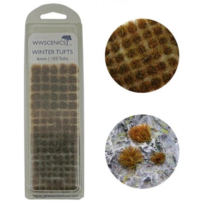 WWScenics WWS Winter Tufts 6mm x103