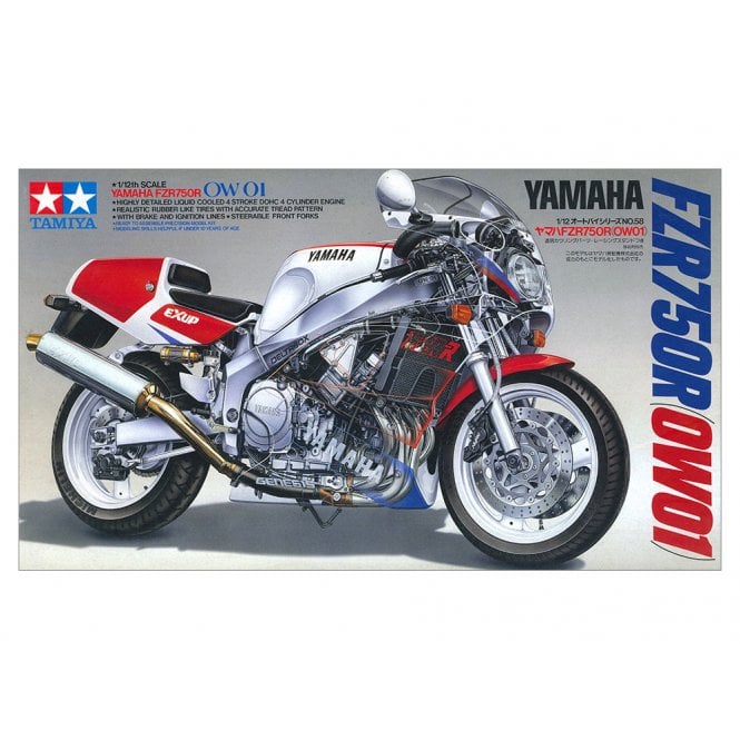 Tamiya Yamaha FZR750R Superbike (OW01) (1:12)